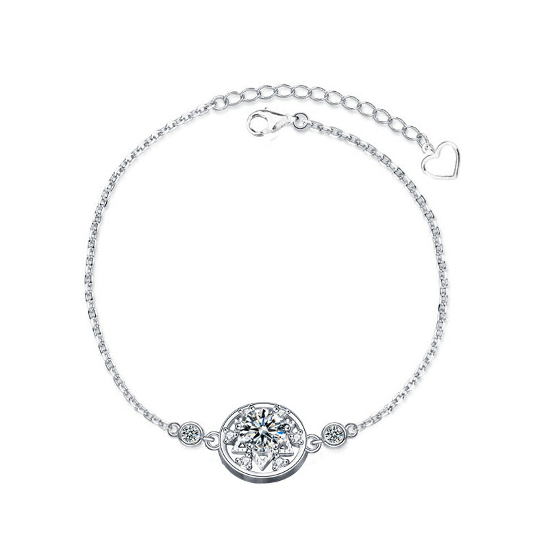 Moissanite Tennis Bracelet — Diamond-Like Fire | 925 Sterling Silver