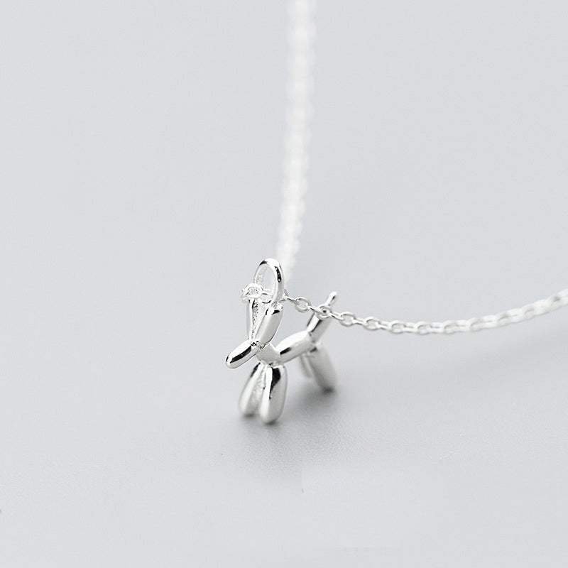 Dog Charm Pendant Necklace — Sweet Companion | 925 Sterling Silver