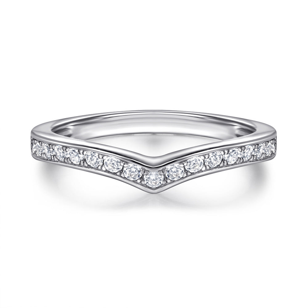 Minimalist Silver Band Ring — Foundational Stack | 925 Sterling Silver