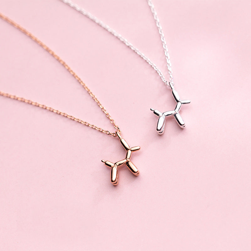Dog Charm Pendant Necklace — Sweet Companion | 925 Sterling Silver