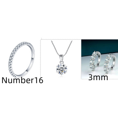 Moissanite Solitaire Statement Ring — Diamond-Like Brilliance | 925 Sterling Silver
