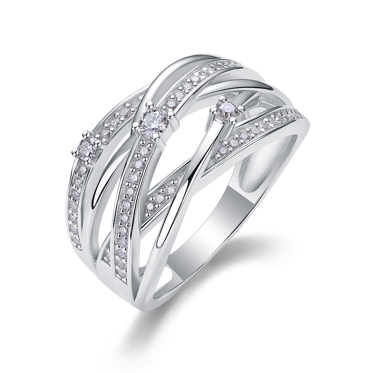 Moissanite Solitaire Ring — Timeless Brilliance | 925 Sterling Silver