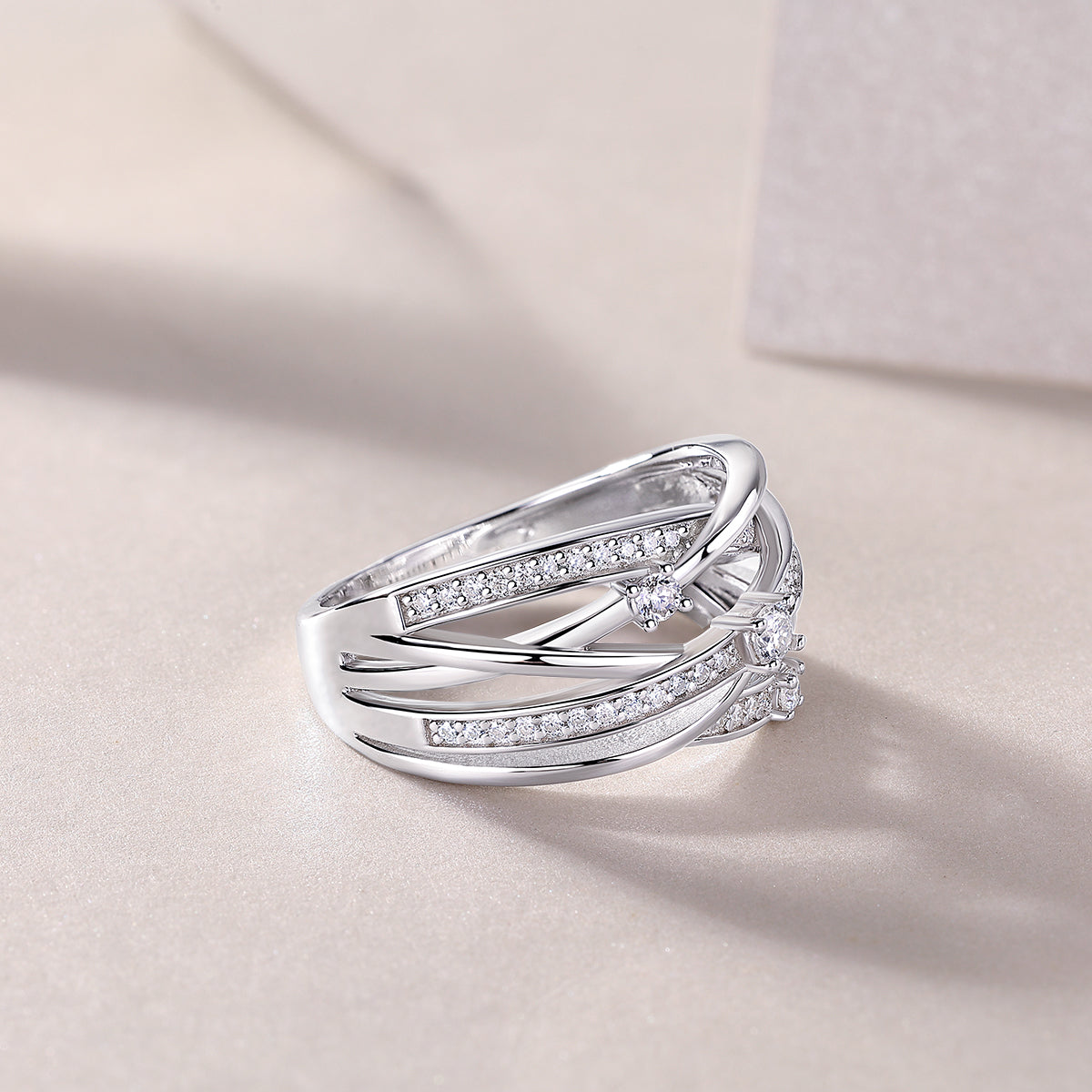 Moissanite Solitaire Ring — Timeless Brilliance | 925 Sterling Silver