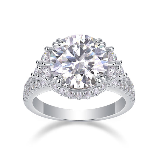 Dance With Youth 5-Carat Moissanite Statement Ring