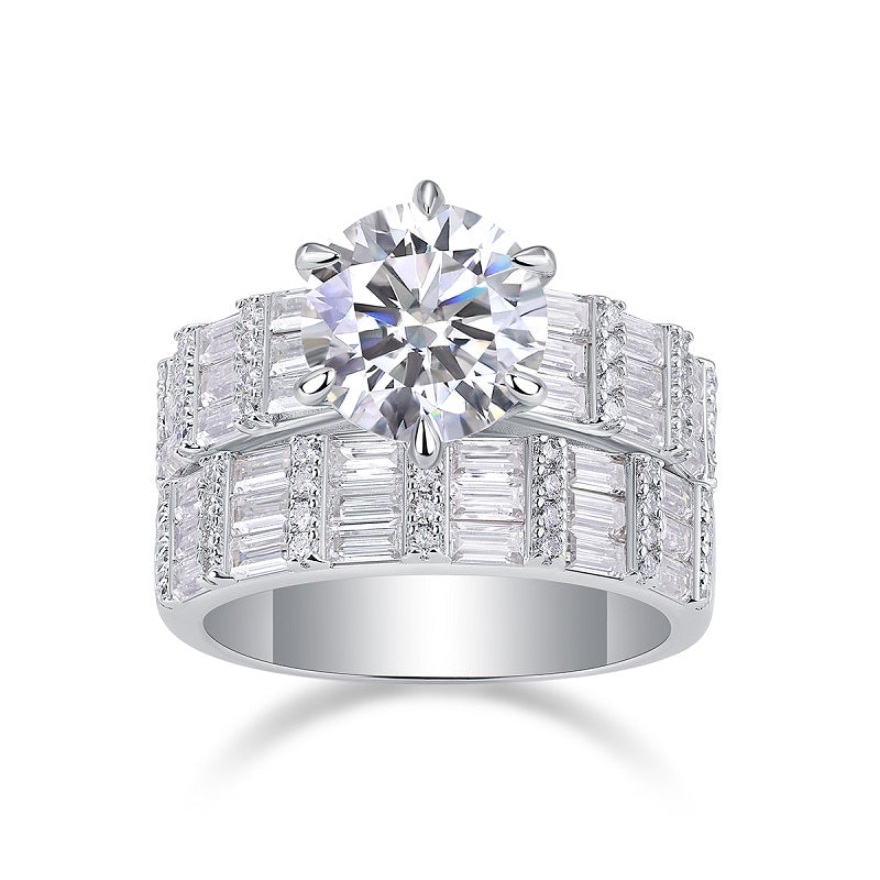 Vanilla Sky 3-Carat Moissanite Bridal Ring