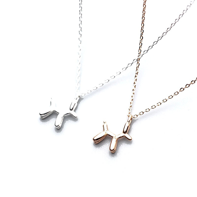 Dog Charm Pendant Necklace — Sweet Companion | 925 Sterling Silver