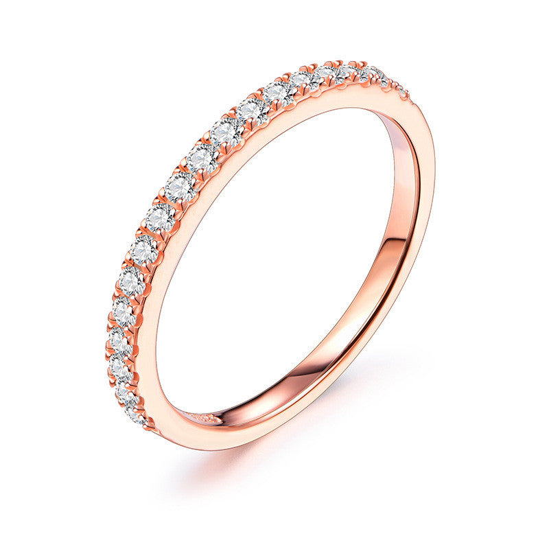Moissanite Solitaire Statement Ring — Diamond-Like Brilliance | 925 Sterling Silver